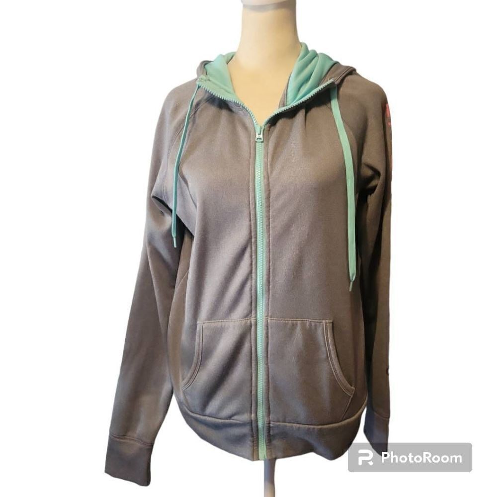Aeropostale Live Love Dream Women's Activewear Jacket Zip Hoodie Stretch Size Me